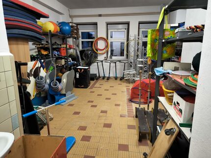 späterer Fitnessraum