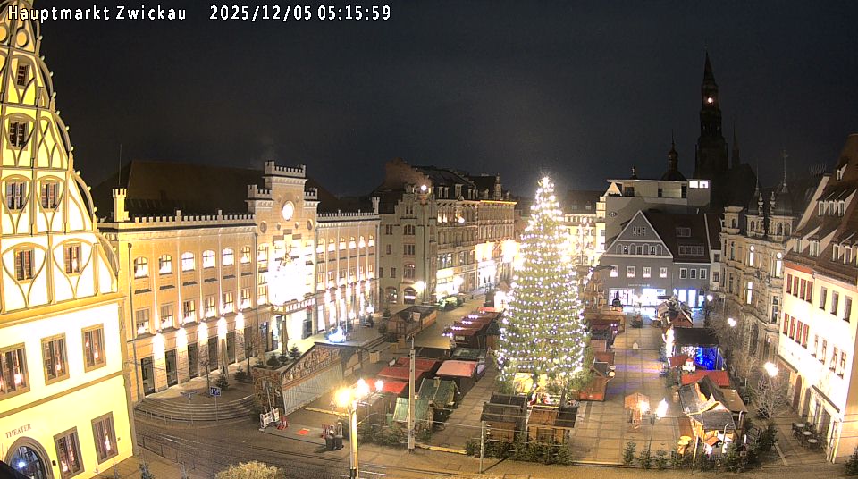 Zwickauer Hauptmarkt Webcam