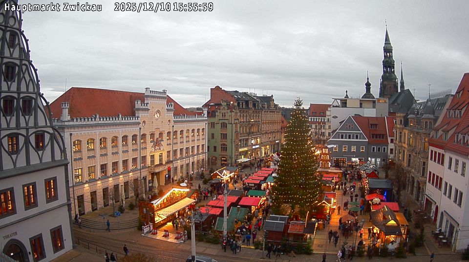 Zwickauer Hauptmarkt Webcam