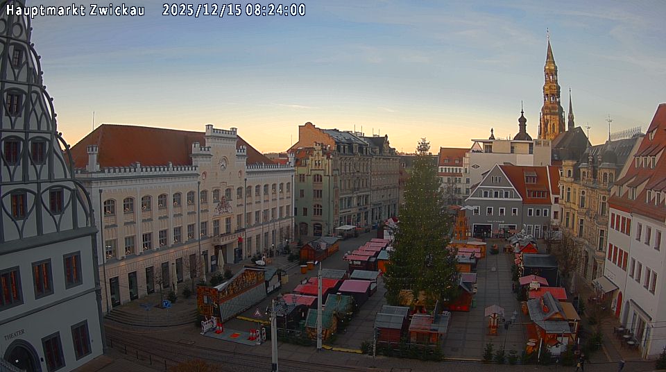 Zwickauer Hauptmarkt Webcam