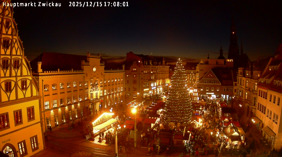 Zwickauer Hauptmarkt Webcam