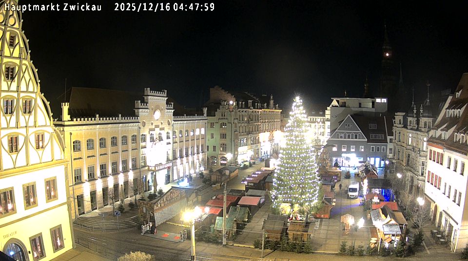 Zwickauer Hauptmarkt Webcam
