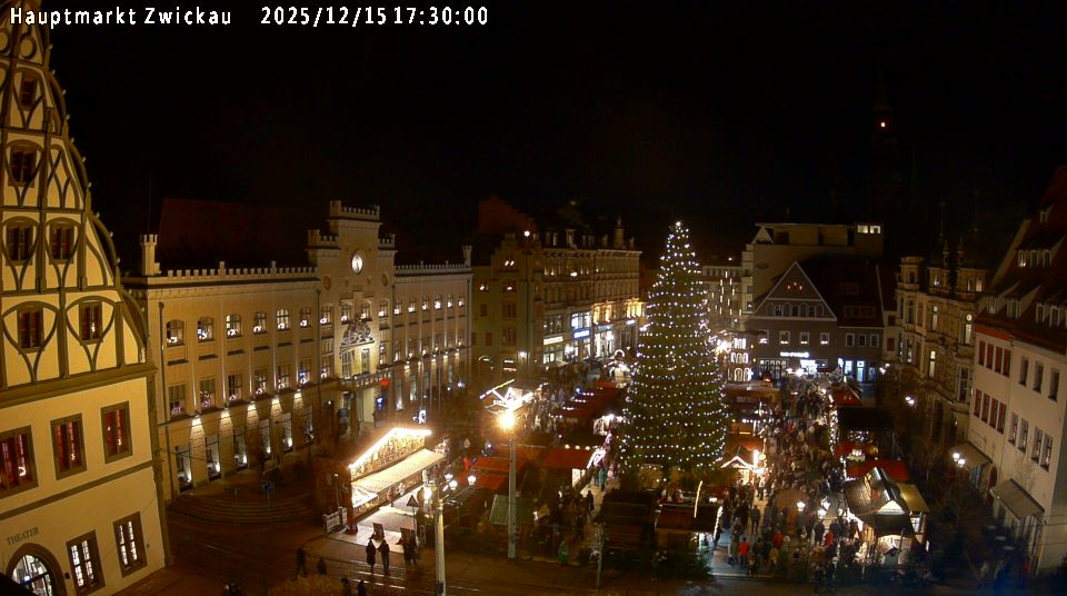 Zwickauer Hauptmarkt Webcam