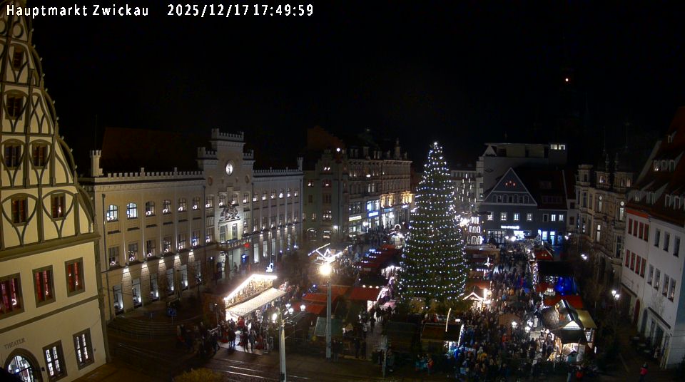 Zwickauer Hauptmarkt Webcam