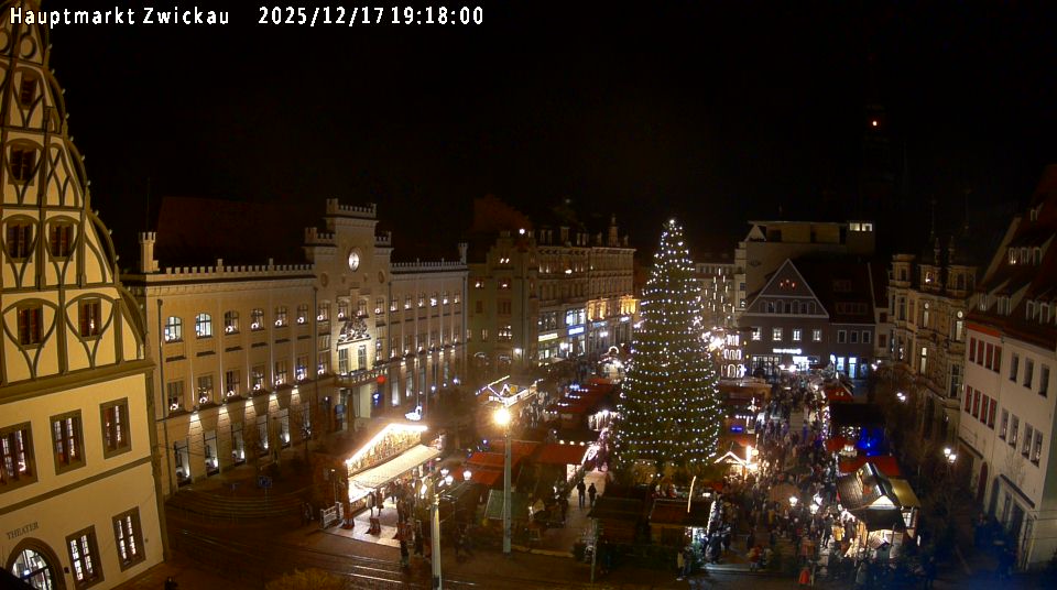 Zwickauer Hauptmarkt Webcam