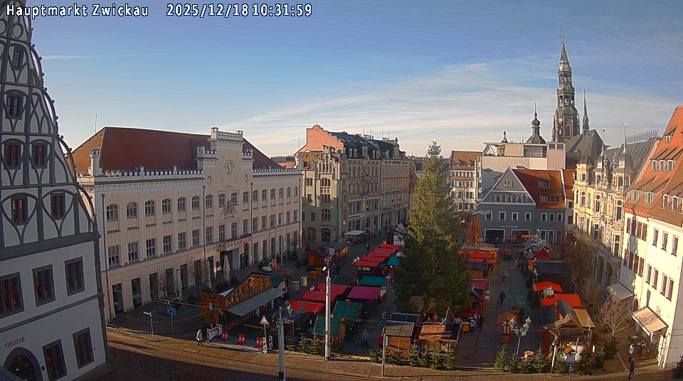 Zwickauer Hauptmarkt Webcam