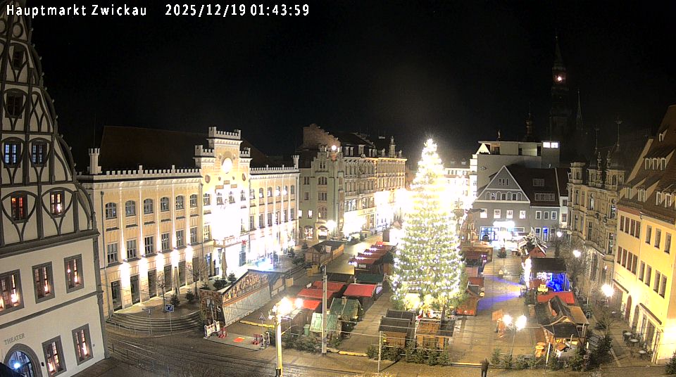 Zwickauer Hauptmarkt Webcam