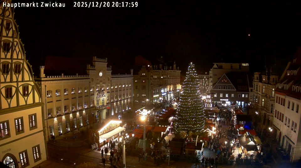 Zwickauer Hauptmarkt Webcam