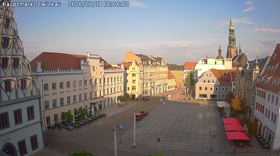 Zwickauer Hauptmarkt Webcam
