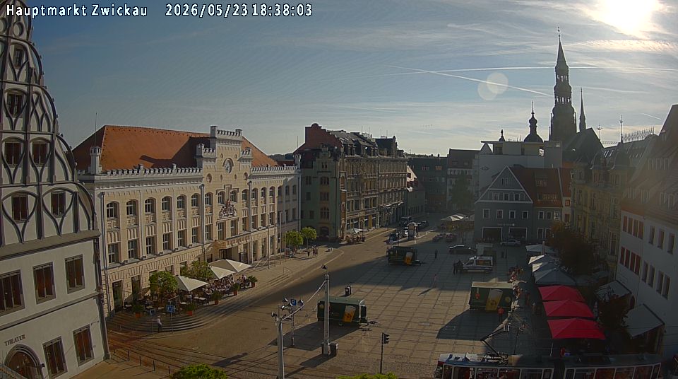 Zwickauer Hauptmarkt Webcam