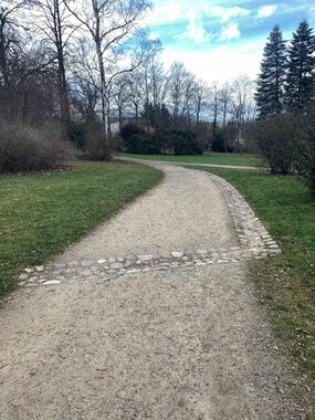 Wegebau im Schlosspark