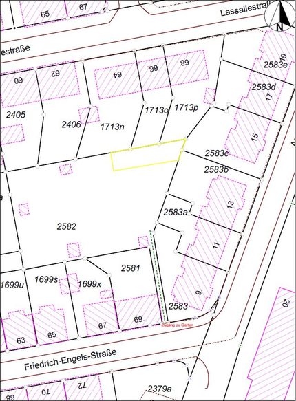 Flurkarte FS 2582 Zwickau