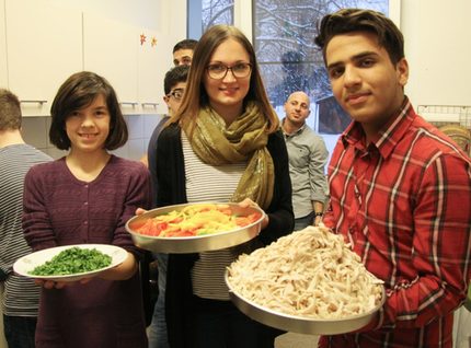 ein Teil der Zutataten für Biryani