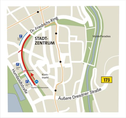 Markierungsarbeiten auf Ring