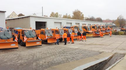 Fuhrpark des Bauhofs