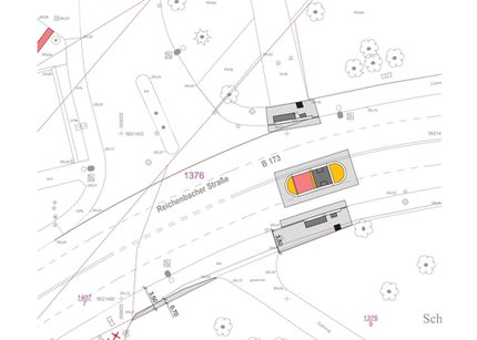 Lageplan Reichenbacher Straße