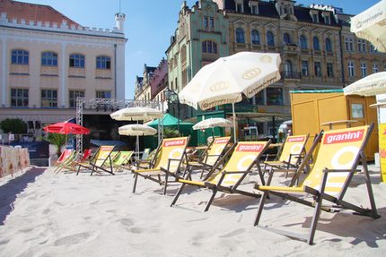 am Samstag steigt die Beach-Party