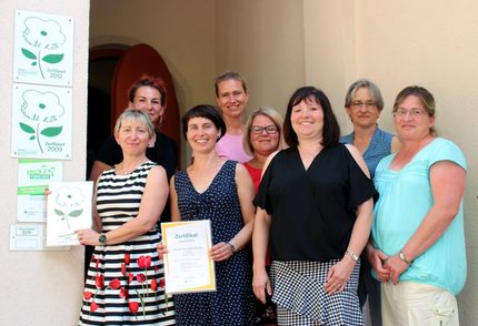 Kita Gutwasserstraße erhält zum vierten Mal Auszeichnung „Gesunde KiTa“