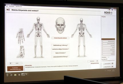 NOAS+ - Auszug aus der standardisierten Notrufabfrage