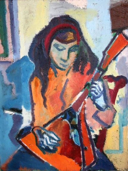 Heinz Tetzner, Gitarrenspielerin, 1968