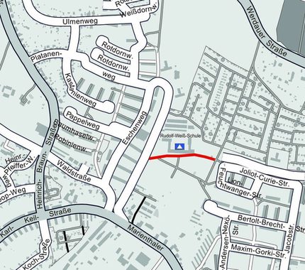 geplantes Bauvorhaben Eschenweg