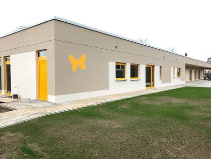 Außenansicht Ersatzneubau der Kita „Marienhof“