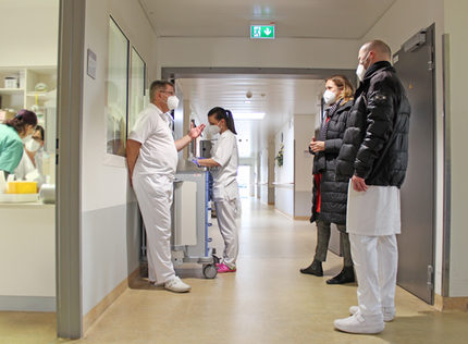 Oberbürgermeisterin Arndt im HBK