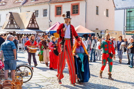 Historisches Markttreiben