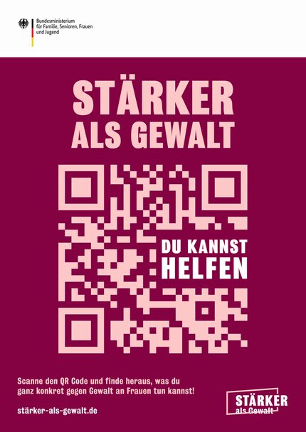 Nein zu Gewalt an Frauen