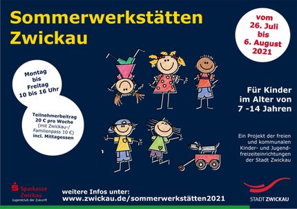Sommerwerkstätten - Plakat