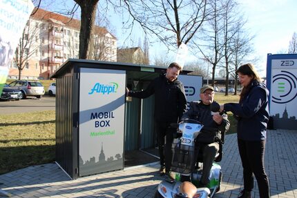 erster Nutzer des neuen Angebots