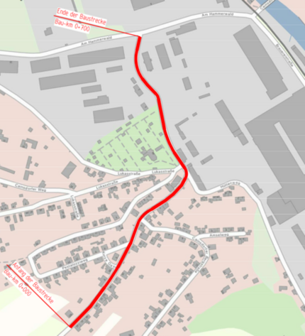 Deckenerneuerung Cainsdorfer Hauptstraße