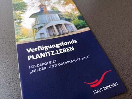 Flyer zum Verfügungsfonds PLANITZ.LEBEN