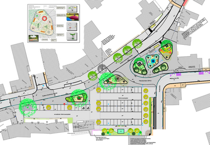 Lageplan Planitzer Markt