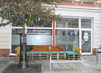 Eingang Integrationsberatungsstelle