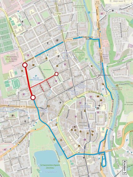 Sperrungen STING-Konzert