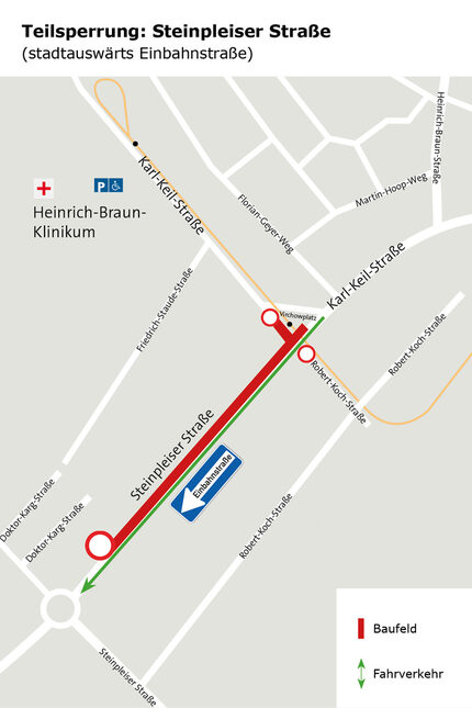 Grafik Steinpleiser Straße