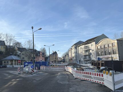 Baumaßnahme Planitzer Markt