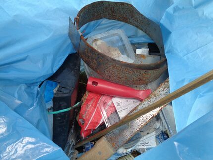 Fundstücke der Kinder-Putzaktion im April