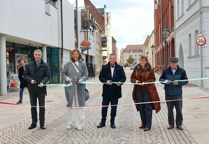 Offizielle Verkehrsfreigabe Peter-Breuer-Straße