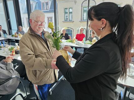 Antonio John arbeitet ehrenamtlich im Sozialkaufhaus und ist die gute Seele im Verein