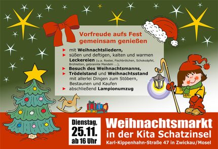 Weihnachtsmarkt I-Kita Schatzinsel