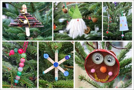 Baumschmuck aus Kinderhand