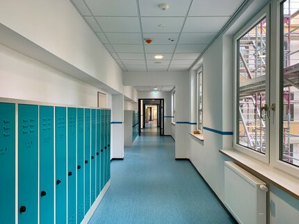Flur in der Windbergschule