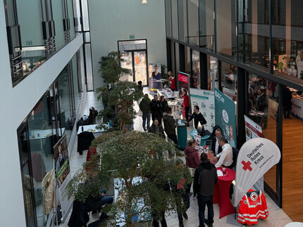 Fachkräftebörse Foyerbereich