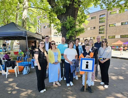 Sponsoren in der Spielstadt