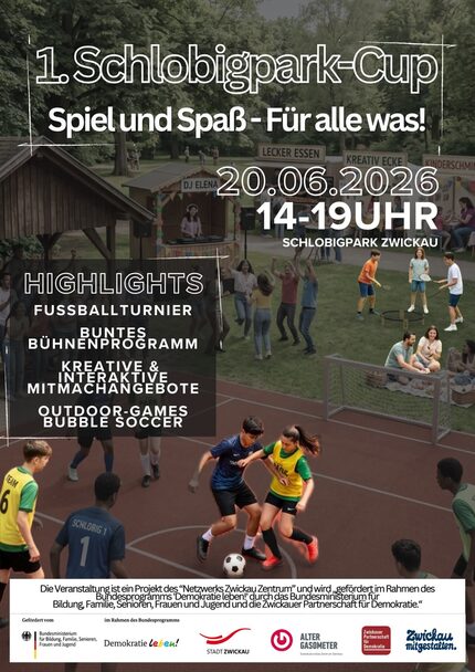 Schlobigparkcup - Handzettel
