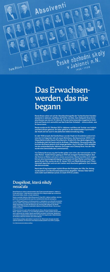 Roll Up - Beispiel aus Jablonec