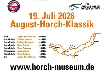 August-Horch-Klassik Strecke