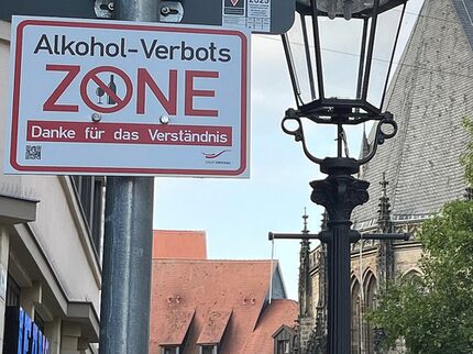 Alkoholverbotsschild